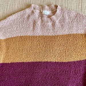 Striped Cropped Sweater